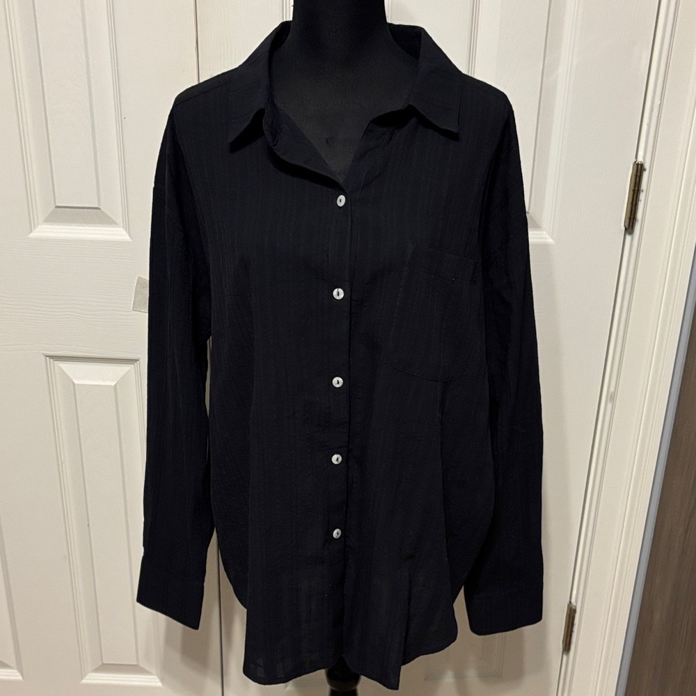 Time and Tru Plus Cotton Shirt